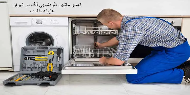 تعمیر ماشین ظرفشویی آاگ در تهران